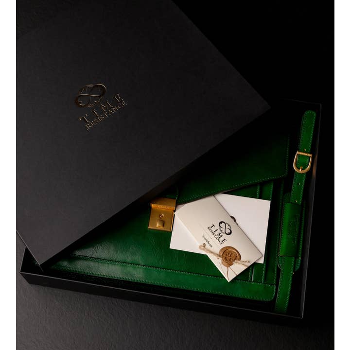 Time Resistance – Großhandel Aktentasche – Unisex – Klassische Design-Lederaktentasche - Der Magus52