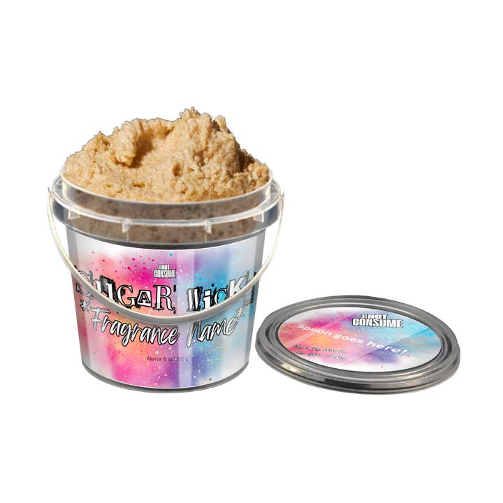 6 AM Sugar Scrub: Coffee Scent by GlitterWicks for wholesale by Glitterwicks