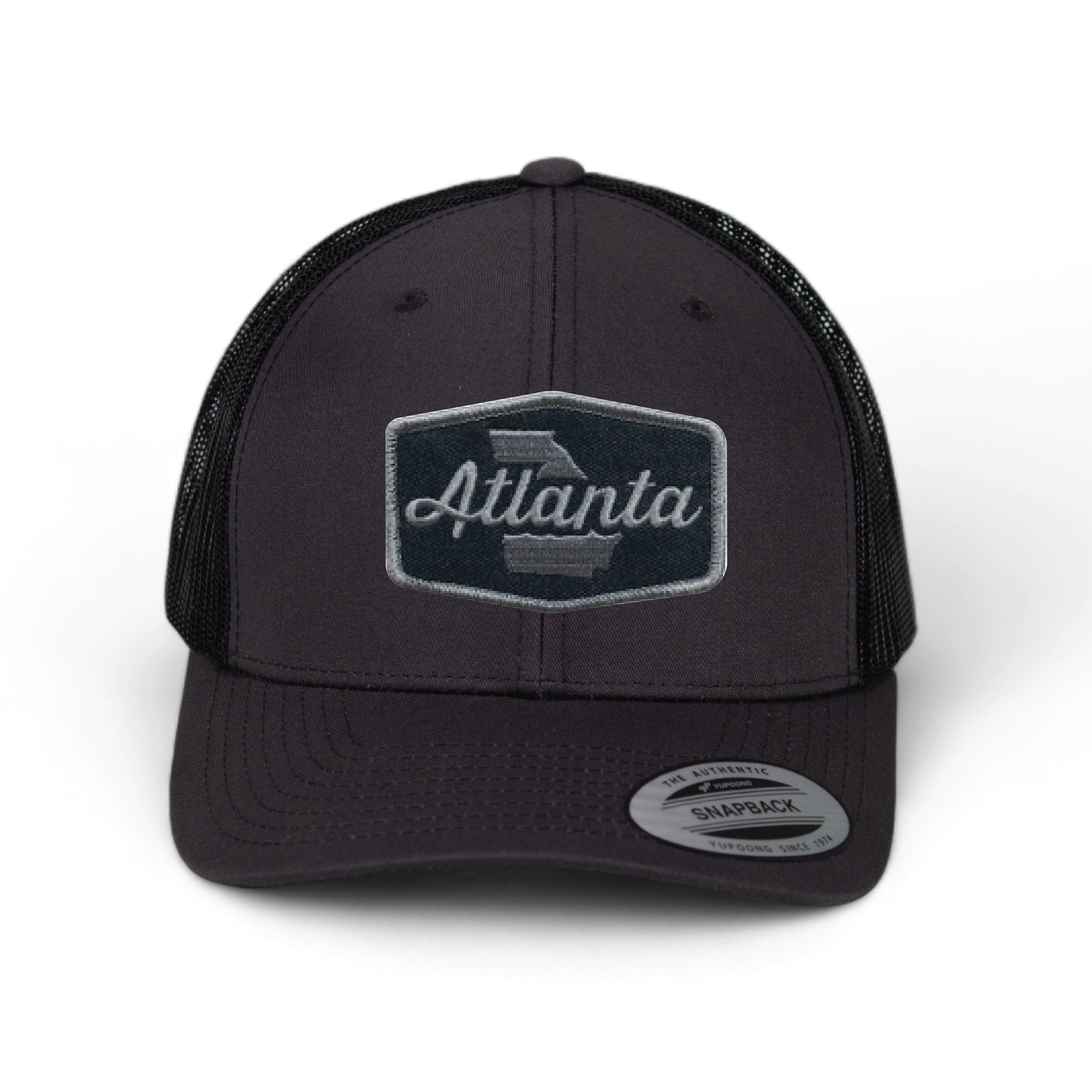Cotton Mule - Wholesale Trucker Hat - Unisex - Atlanta Patch Trucker Hats4