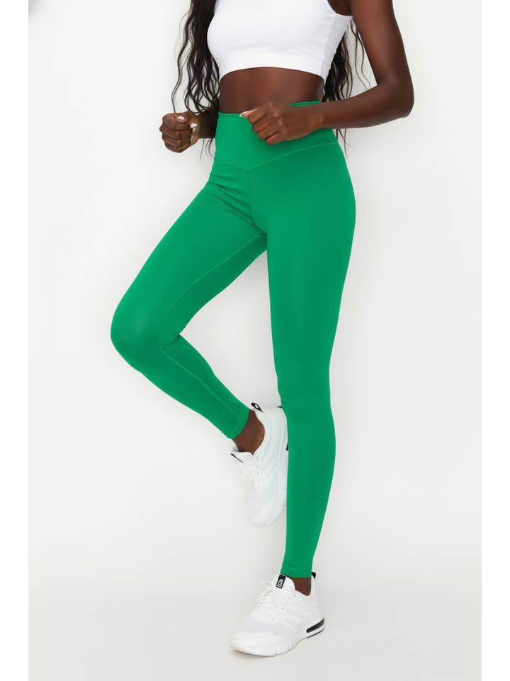 5besties inc - Wholesale Athletic/lounge leggings – Women's - SUPER STRETCHY HIGH WAIST LEGGINGS3