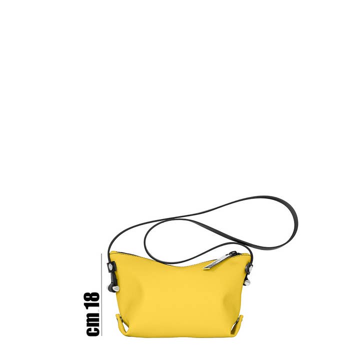 Sac pochette et bandoulière en cuir avec sangle amovible pour la vente par DAMPAÌ