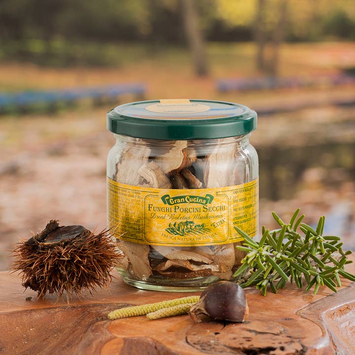 TAB GREEN LINE SRL (Gran Cucina) - Wholesale Dried/Dehydrated Vegetables - Extra Dried Porcini Mushrooms 30g