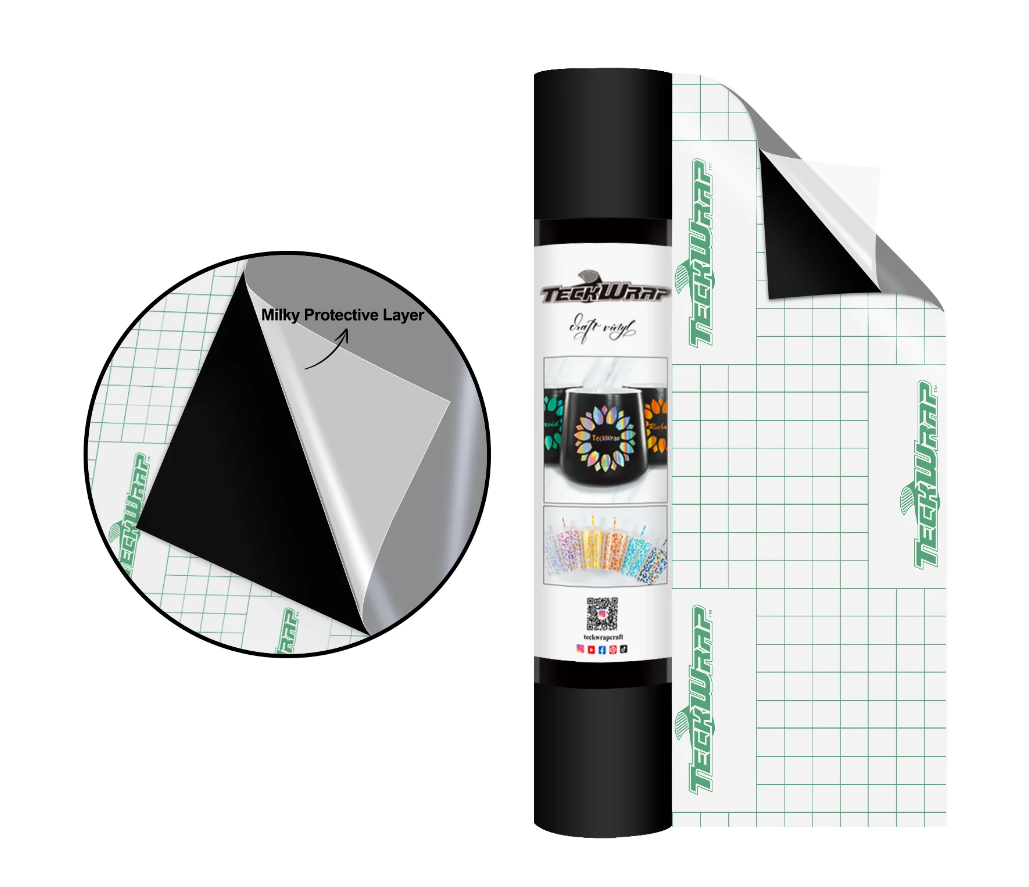 SKS Design Studio - Wholesale Craft Supplies - Teckwrap 001M Series Matte Craft Vinyl 12" x 5' roll27