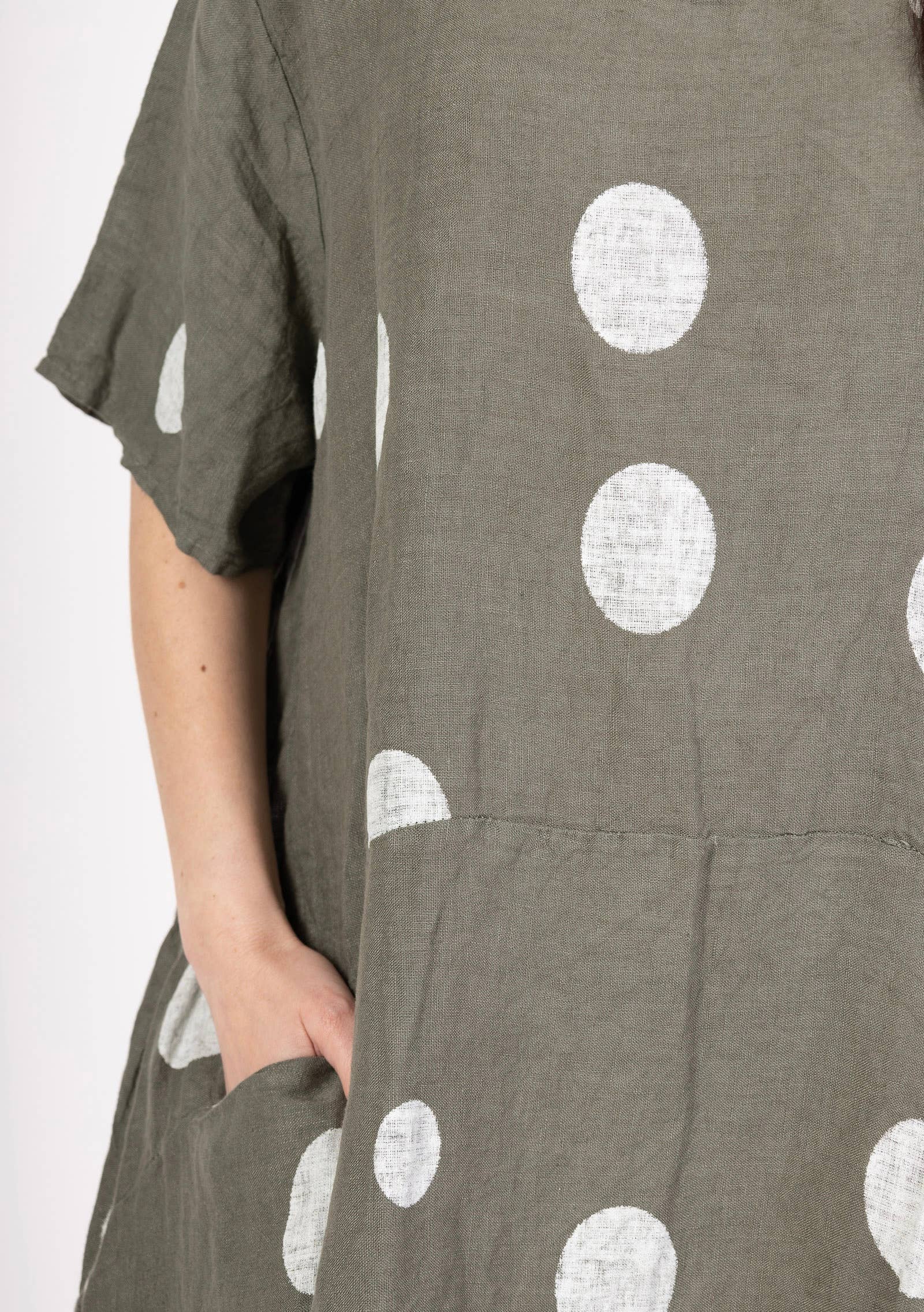 LINEN & COTTON HOUSE - Wholesale Dress - Women's - LINEN DRESS. 17600 SPRING SUMMER CLOTHING44
