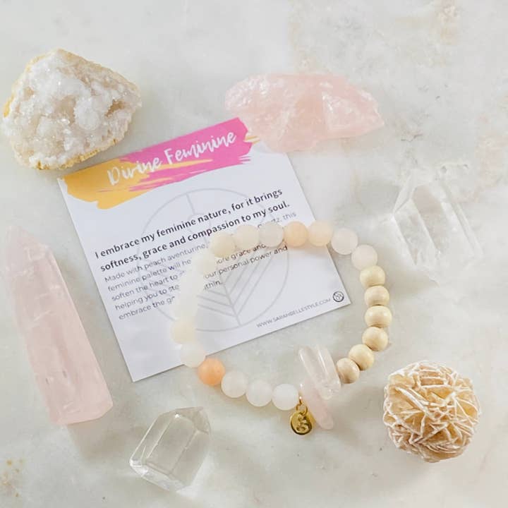 Divine Feminine Stacking Bracelet for wholesale by Sarah Belle