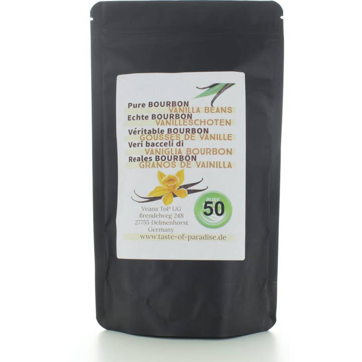 Taste of Paradise – wholesale Vanilla/fruit extract – Vaynilla Bourbon vanilla pods (50 pcs - 12-13cm) 100% natural from Madagascar