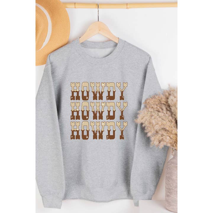 HOWDY Graphic Sweatshirt for wholesale by A. BLUSH CO