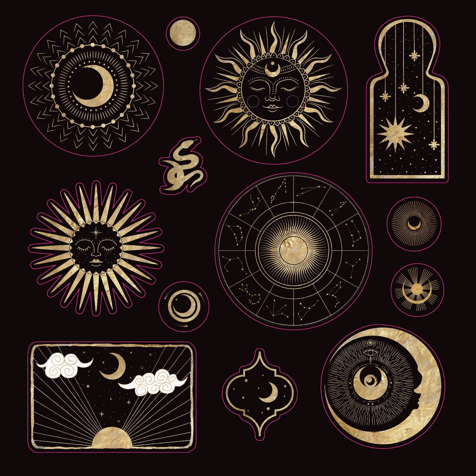 Peter Pauper Press - Wholesale Sticker - Celestial Wonders Sticker Book9