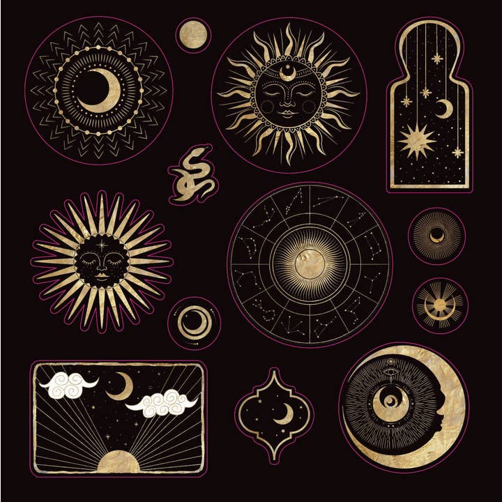 Peter Pauper Press - Wholesale Sticker - Celestial Wonders Sticker Book9