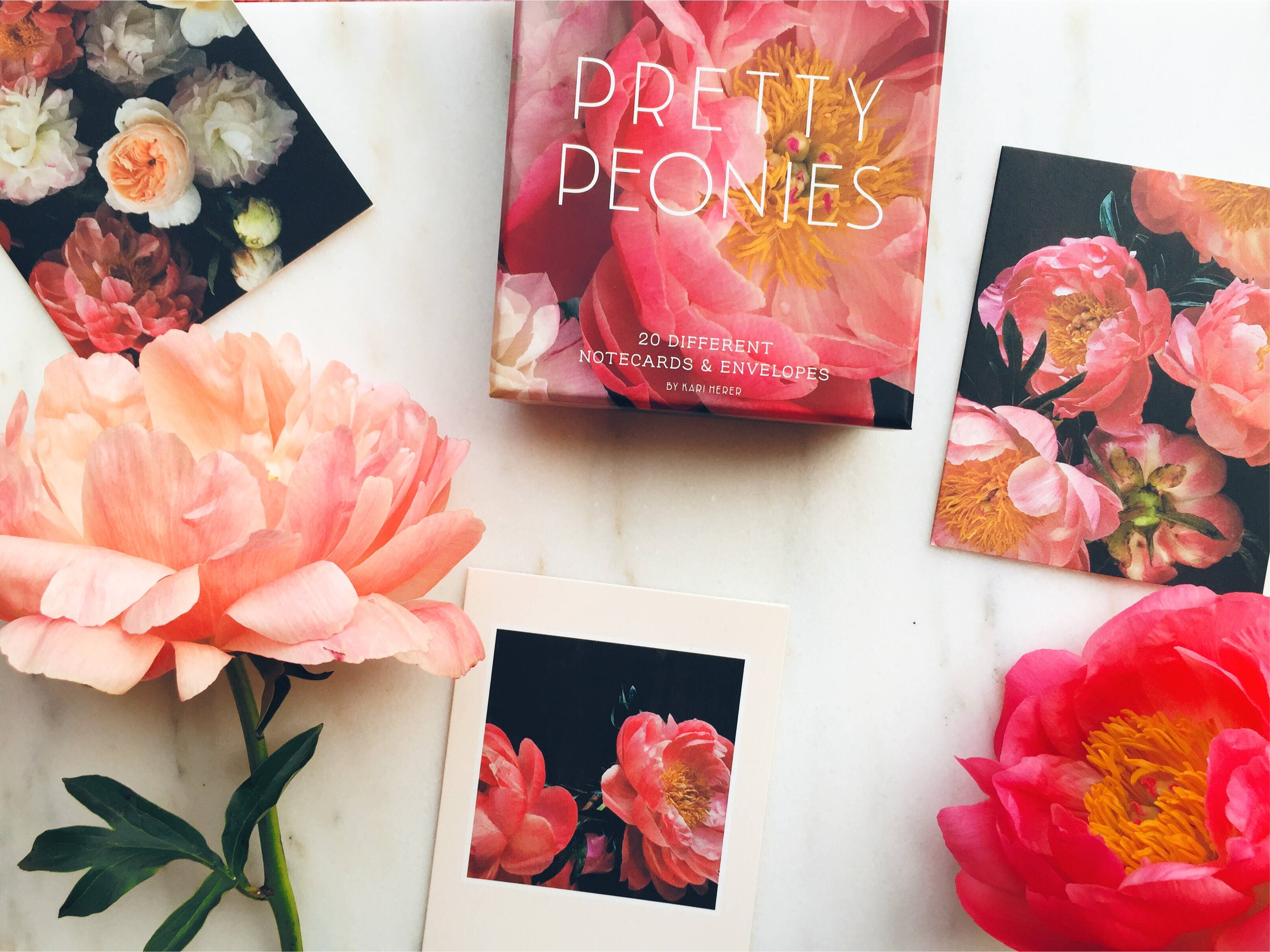 Chronicle Books - Wholesale Stationery/Notecard Set - Pretty Peonies10