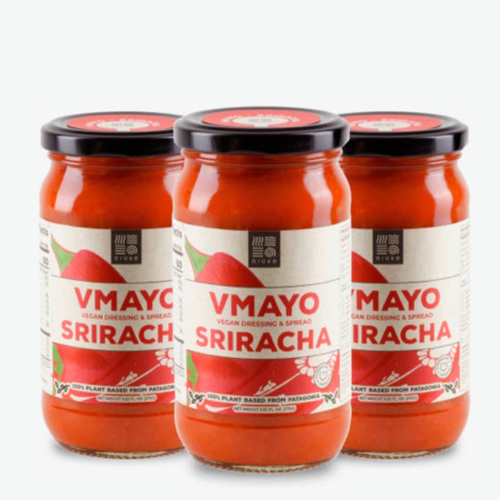 NIUKE Foods - Wholesale Mayo - SRIRACHA Vegan Mayo4