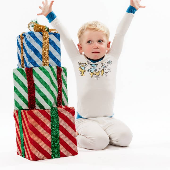 Grateful Dead 3 Snow Bears Thermal Set for wholesale by Rowdy Sprout