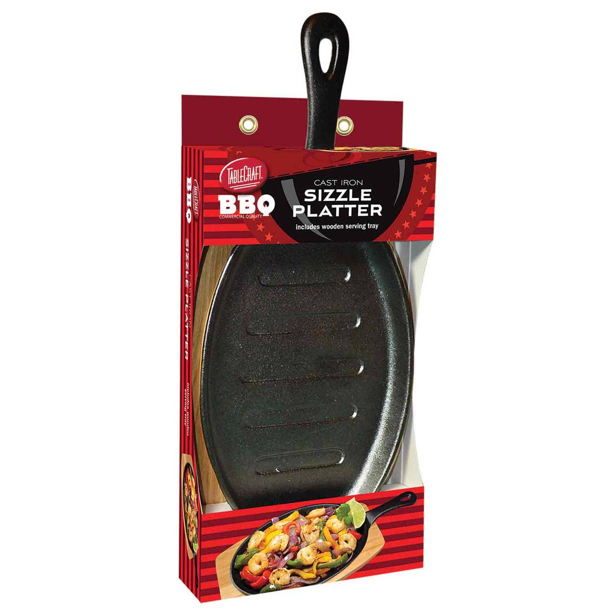 TableCraft Products Company - Wholesale Platter - Sizzle Platter Set, Includes Skillet & Underliner2