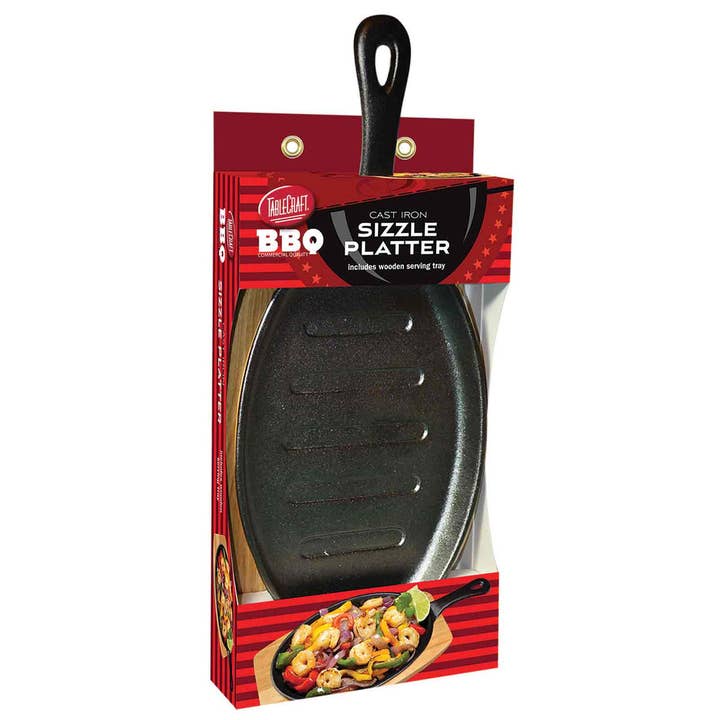 TableCraft Products Company - Wholesale Platter - Sizzle Platter Set, Includes Skillet & Underliner2