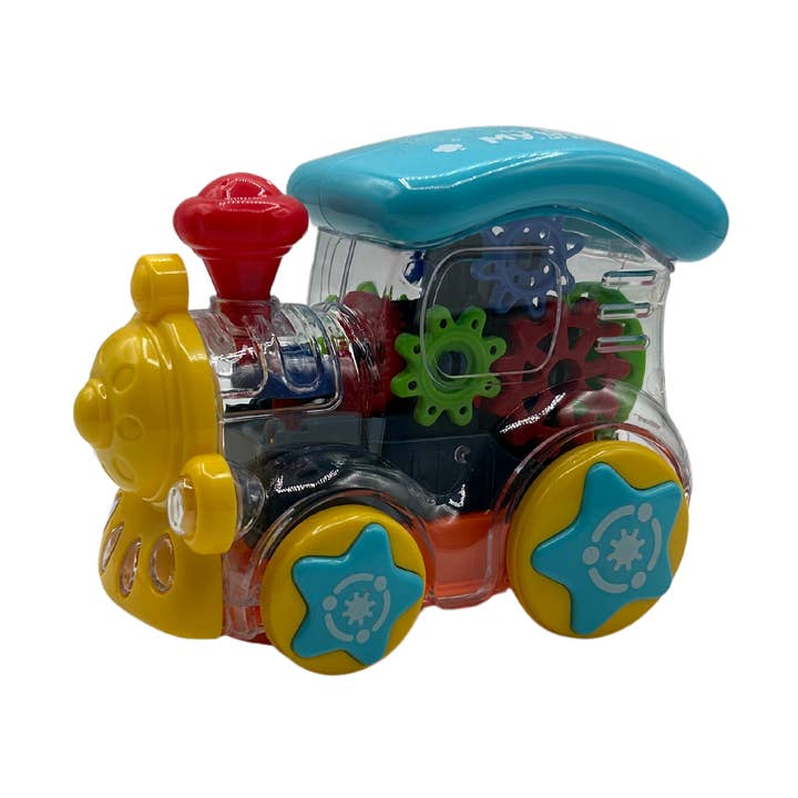 TANDHJUL GENNEMSIGTIGT TOG MED LYS OG LYD 48 STK/CS for engroshandel hos K & S WHOLESALE INC