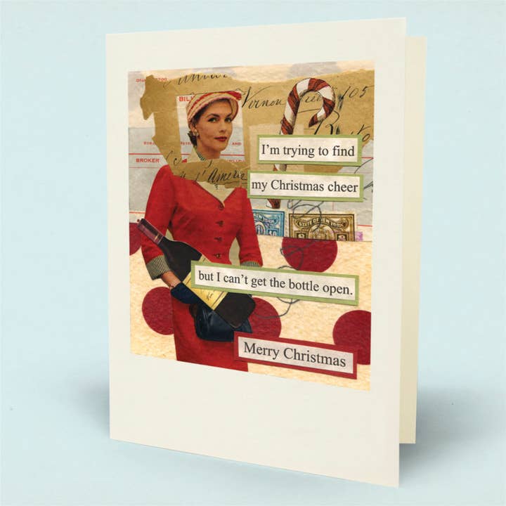 Christmas Cheer Karte für den Großhandel von Mina Lee Studio