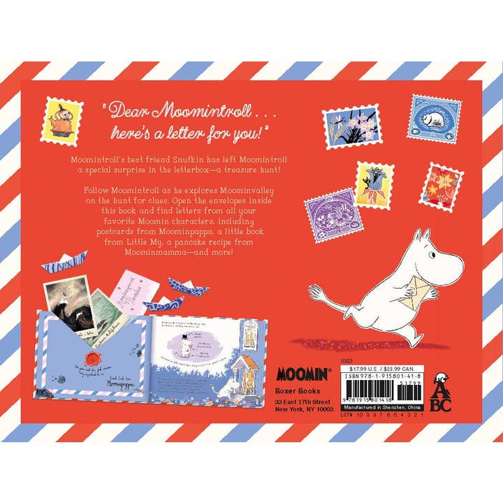 Hachette Book Group - Wholesale Preschool Book (3-5) - Moomin Mail by Amanda Li1