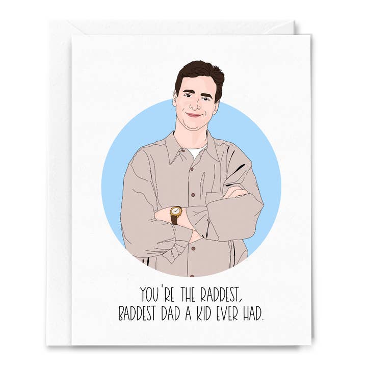 Raddest, Baddest Dad Karte für den Großhandel von Sammy Gorin LLC