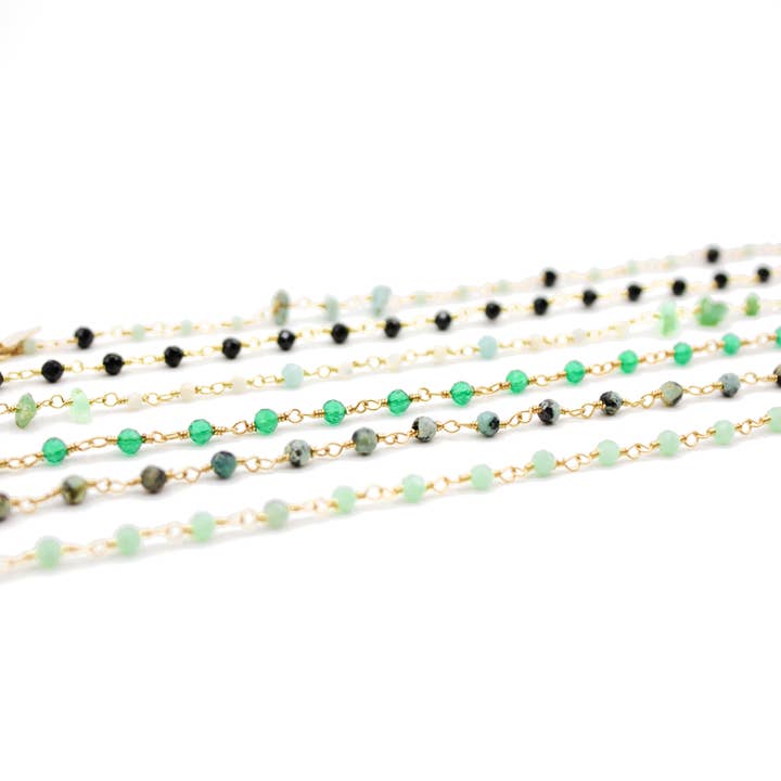 Lot de 6 Bracelets perles - CAROLE FROID pour la vente par L'Atelier des Dames