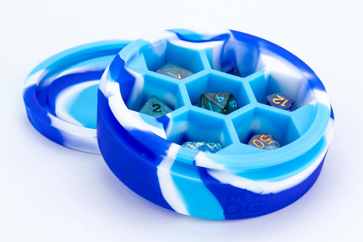 FanRoll by Metallic Dice Games - Wholesale Dice - NEW: Misfit Mystery Silicone Case with Premium Dice Set5