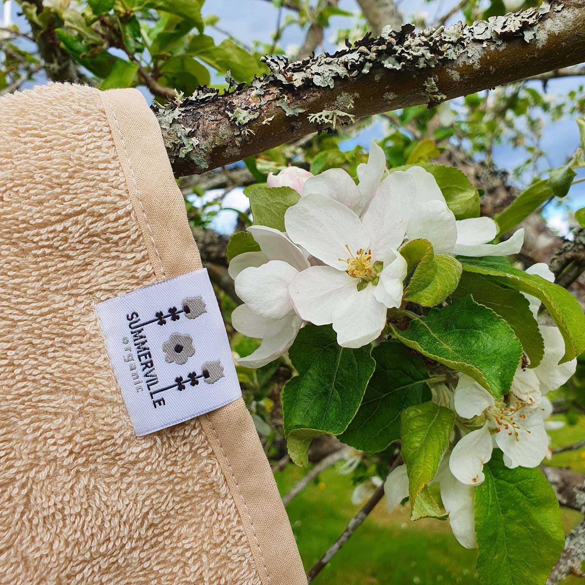 Summerville organic - Wholesale Hooded Towel - Kids & Baby - Organic Hooded Baby Towel Rabbit Sand1