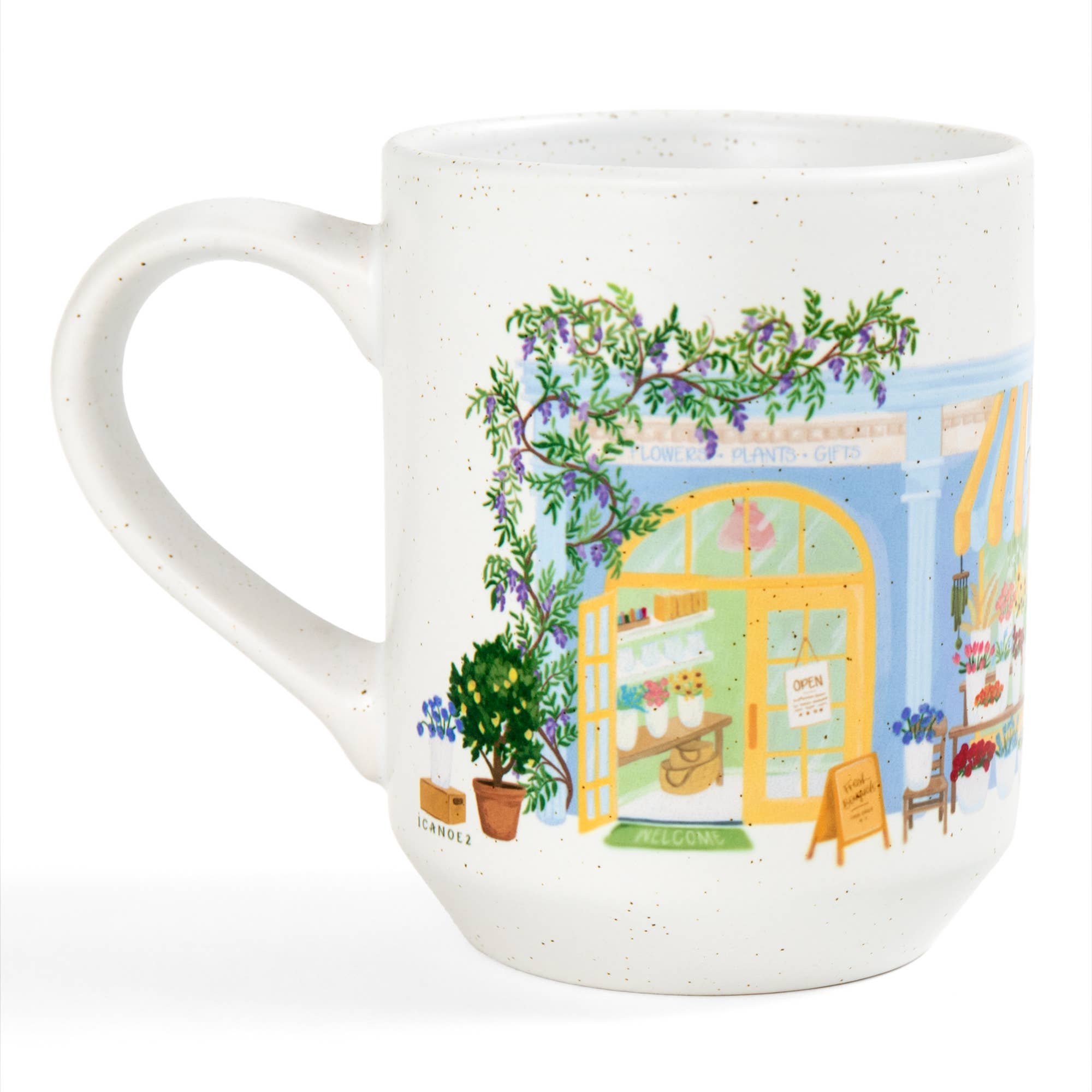 1canoe2 | One Canoe Two Paper Co. - Wholesale Coffee Mug - Flower Shop Mug1