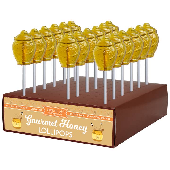 Melville Candy Company - Wholesale Lollipop - Honey Pot Lollipops