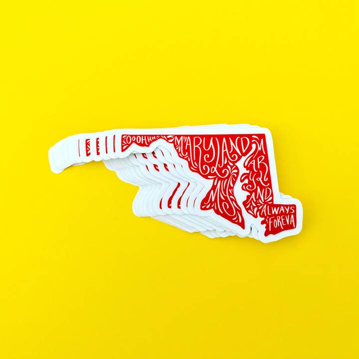 Brand Nhu Creative Studio - Wholesale Sticker - Oh Maryland My Maryland Sticker1