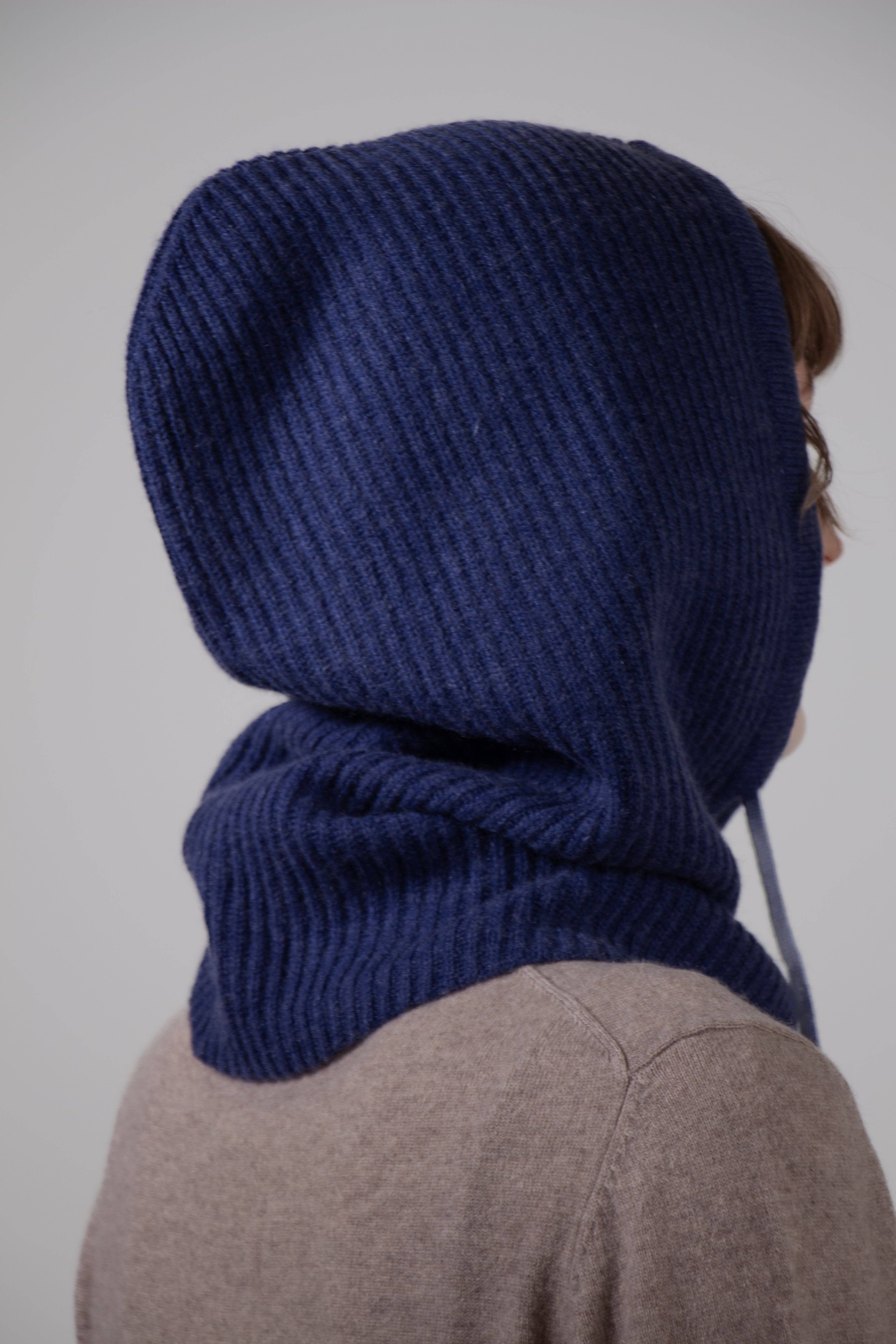 elenomad - Wholesale Balaclava - Unisex - RIBBED- 100% cashmere ribbed knitted balaclava4
