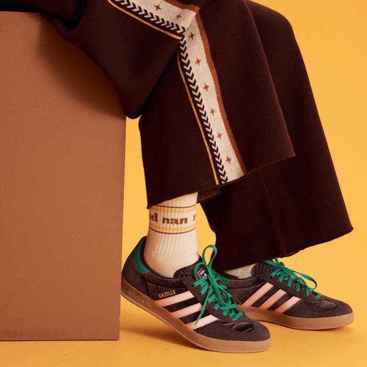 Banabae - Wholesale Socks – Unisex - Rad Nan Organic Cotton Crew Sock Single - Natural1