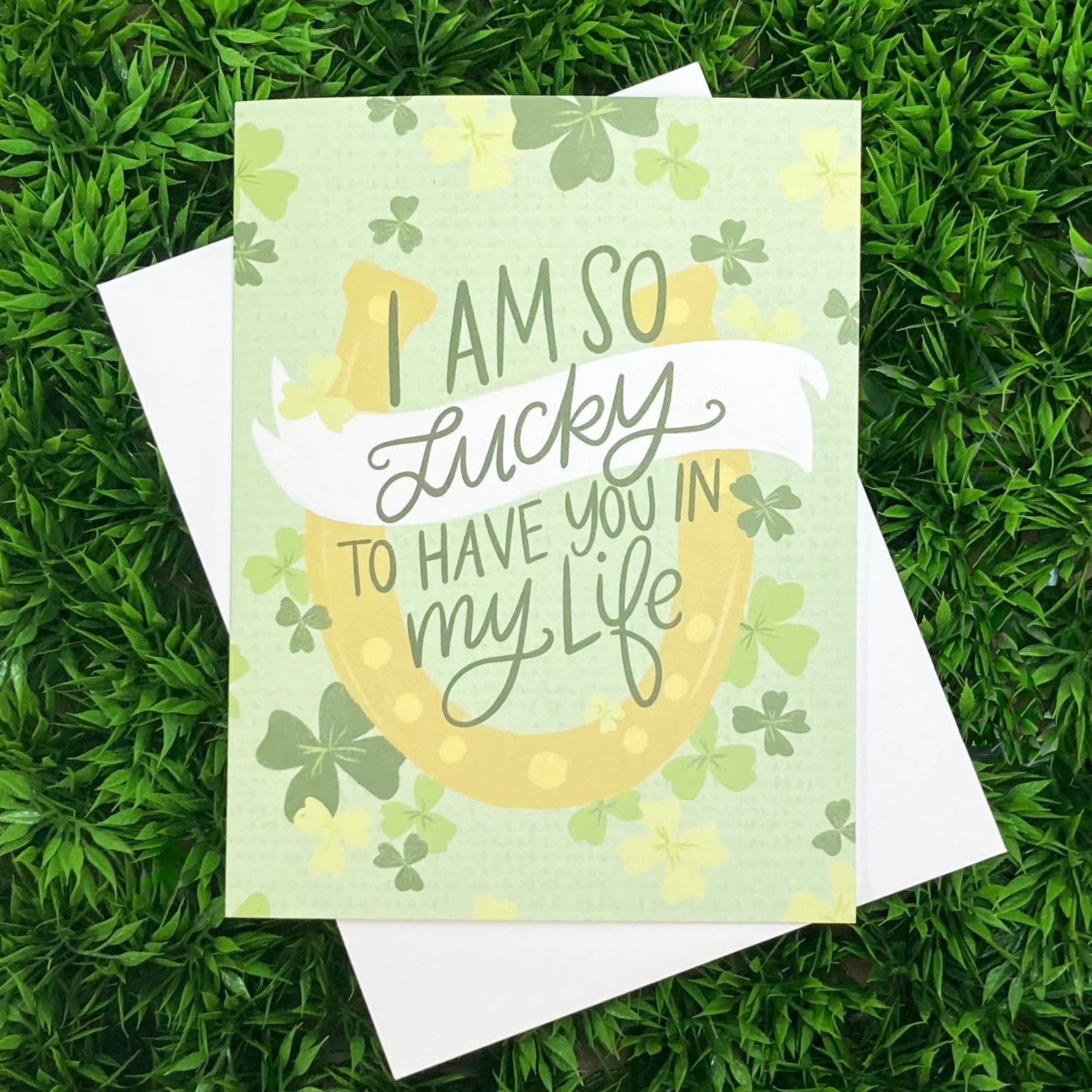 Pen & Paint – Engroshandel Kærlighedskort – Jeg er så heldig at have dig i mit liv, Lykønskningskort1
