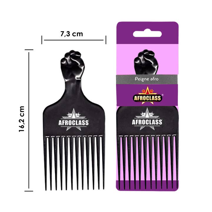 AFRO kunststof kam voor wholesale door AFROCLASS