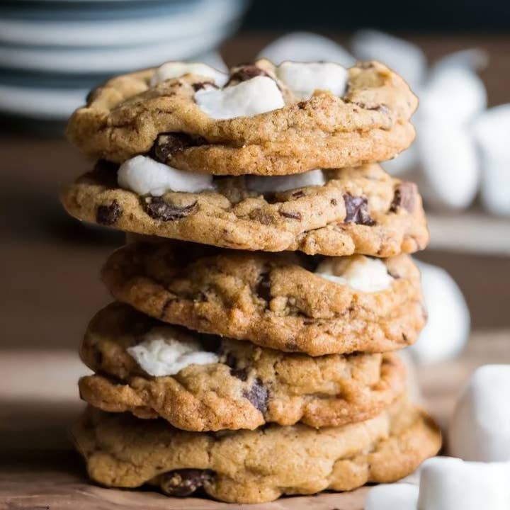 Shubh Kitchen LLC - Wholesale Cookie - S'mores Chocolate Chip Cookies1