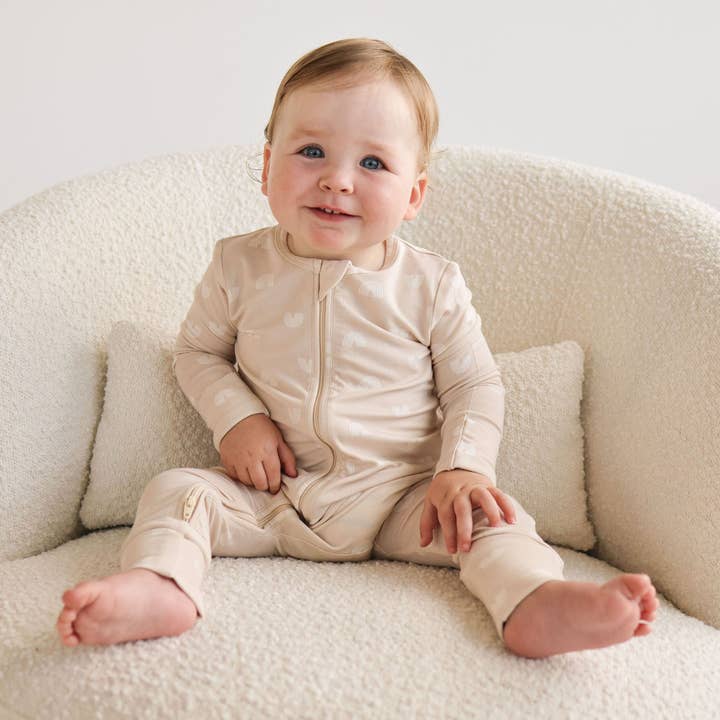 Day or Night Onesie - Neutral Rainbow for wholesale by Kynd Baby