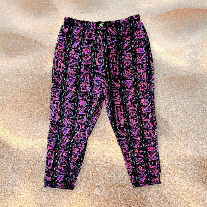 Calças de Praia Gecko Volcanic Multi Stripe por atacado de Gecko Hawaii