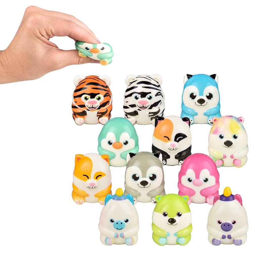 La Luna Bella - Toys - Wholesale Stuffed/Plush Toy - Kids & Baby - 2" Micro Squish Belly Buddy Assortment LLB Plush Toys0