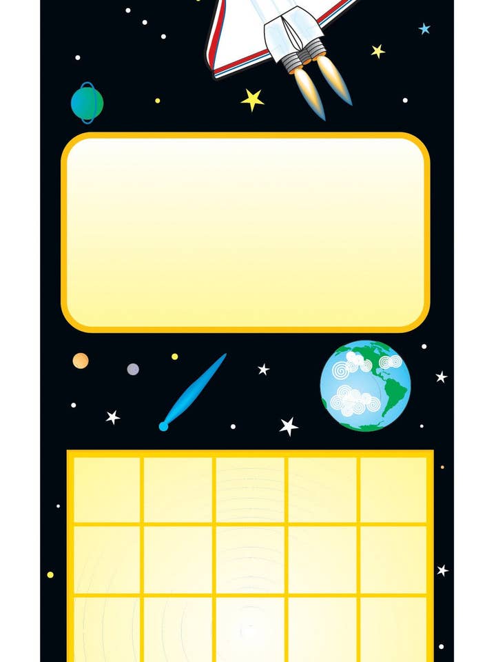 Tableau des incitatifs personnels - Espace pour la vente par Creative Shapes Etc.