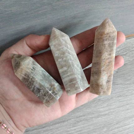 Keystone Crystals - Vendita all'ingrosso Pietra/cristallo spirituale - Obelisco di Pietra Preziosa 1-2 oz | Piccola Torre di Cristallo, Griglie e Decorazioni25
