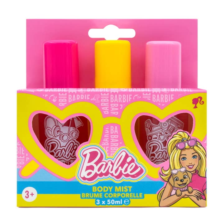 Barbie Körperspray-Trio für den Großhandel von Kokomo Studio