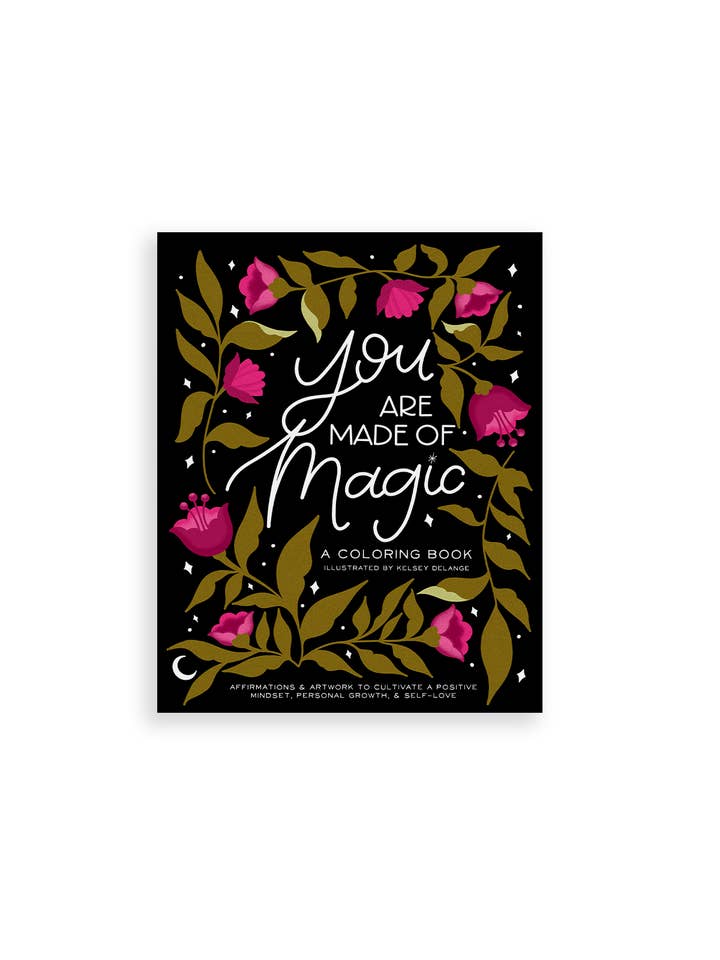 You are Made of Magic: Coloring book with Affirmations for wholesale by Blue Star Press