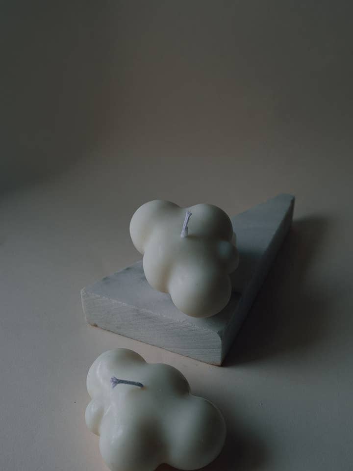 CLOUD // Skulpturel Duftlys for engroshandel hos Luhme Studio