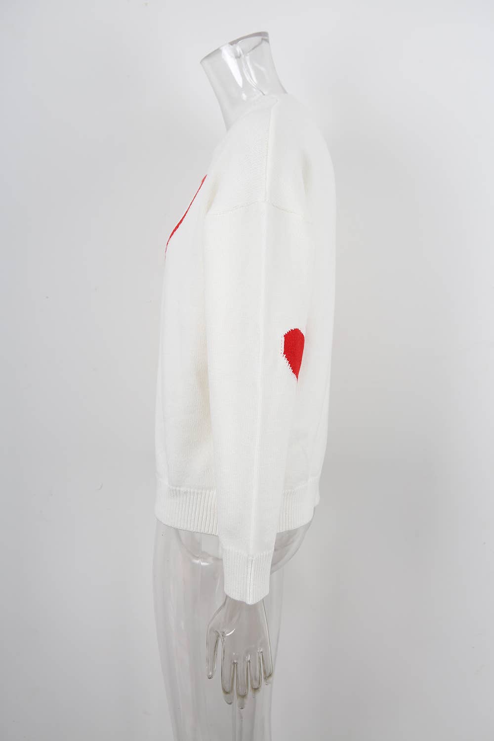 Hope & Sunshine - Wholesale Knit Sweater - Women's - Valentine's Heart Pullover Sweater63