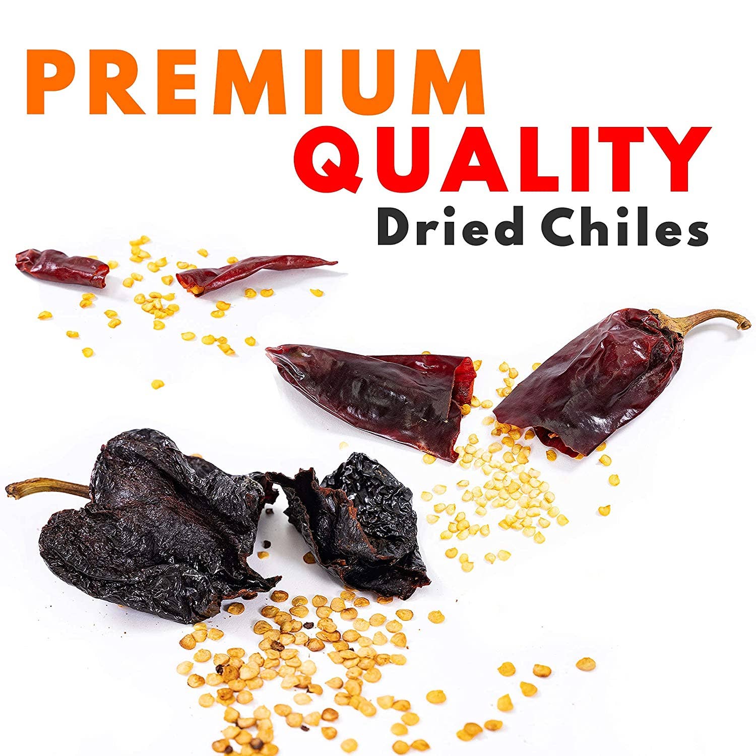 Rico Rico - Wholesale Dried Spice - Dried Chiles 3 Pack (4oz ea. | 12oz Total)4