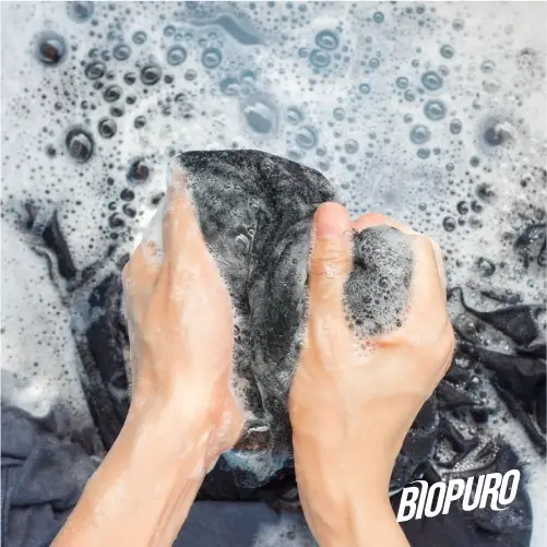 NIVEL SRL SOCIETÀ BENEFIT - Wholesale Liquid Laundry Detergent - Biopuro - Dark Organic Clothes - Intense Black 1L1