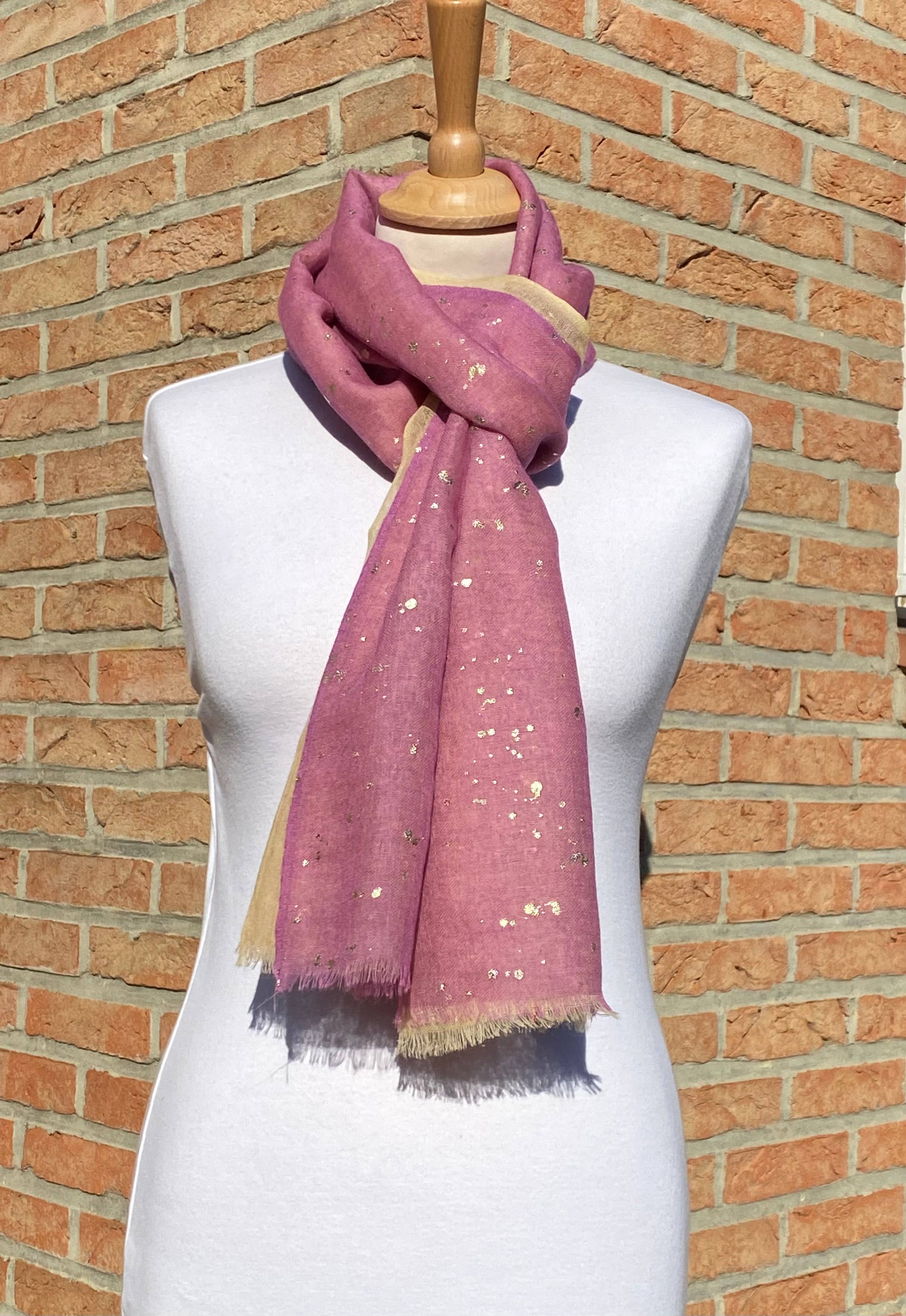 DIWALI PARIS - Wholesale Scarf - Women's - GALAXY SCARF - 90% WOOL / 10% SILK