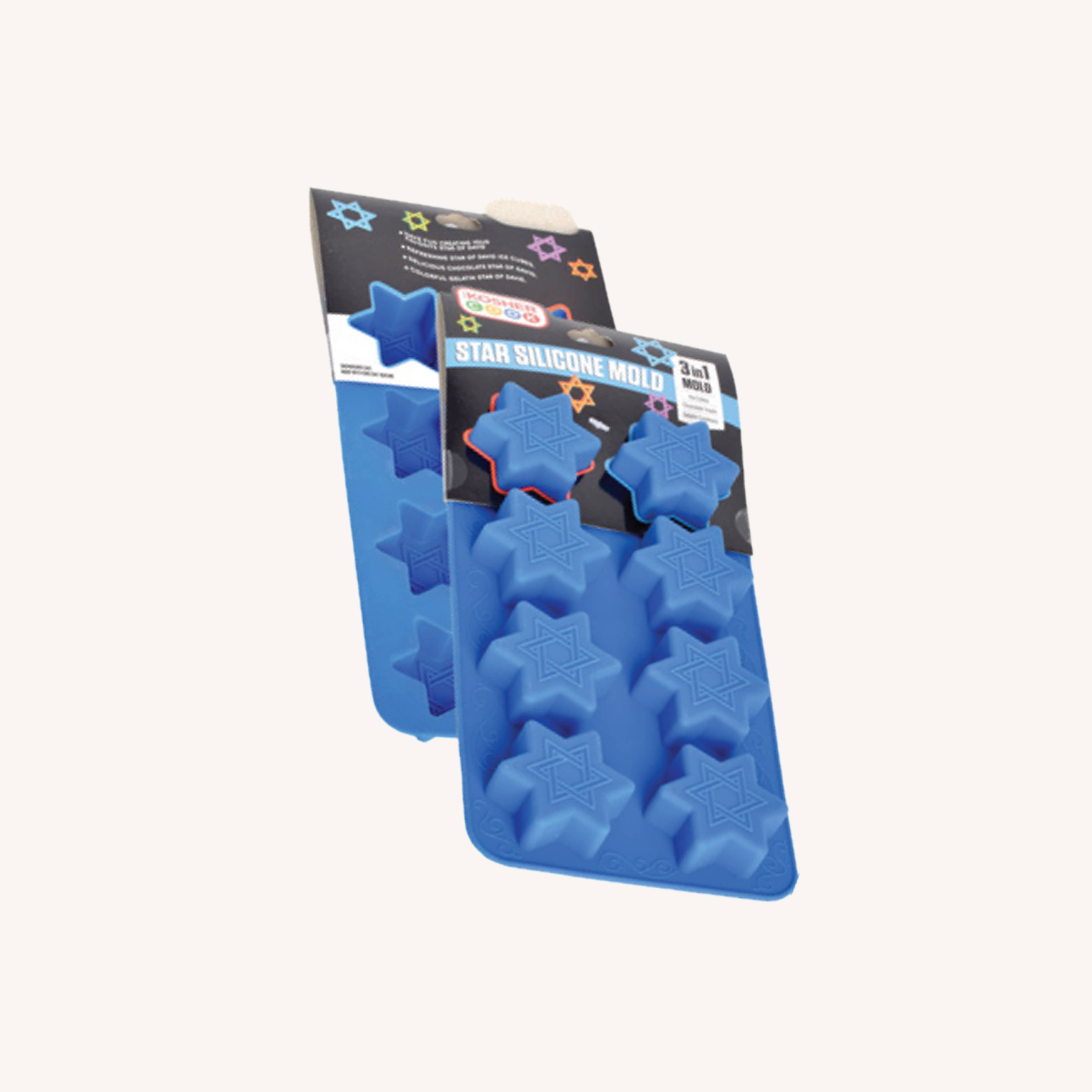 Ner Mitzvah - Wholesale Craft Supplies - Silicone Mold - Star of David - Small0