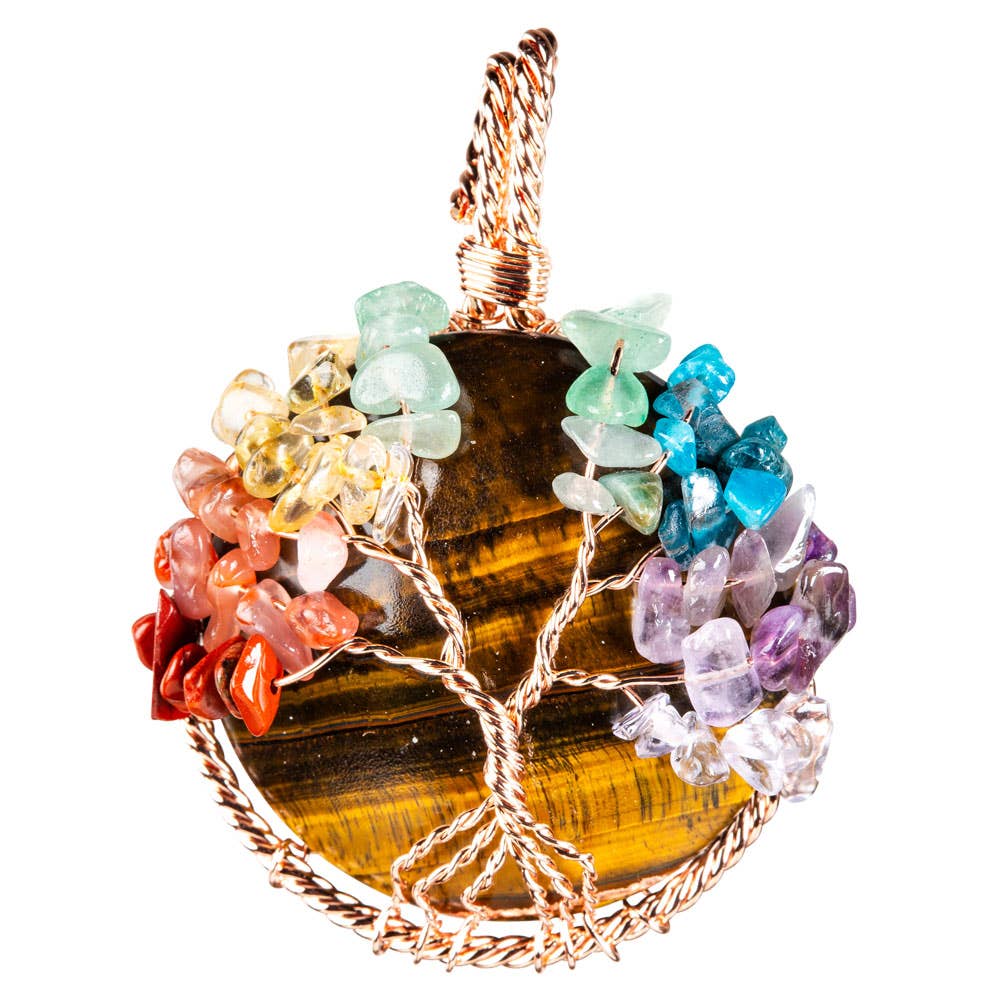 Benjamin International - Wholesale Individual Charm/Pendant - WIRE WRAPPED TREE OF LIFE PENDANT2