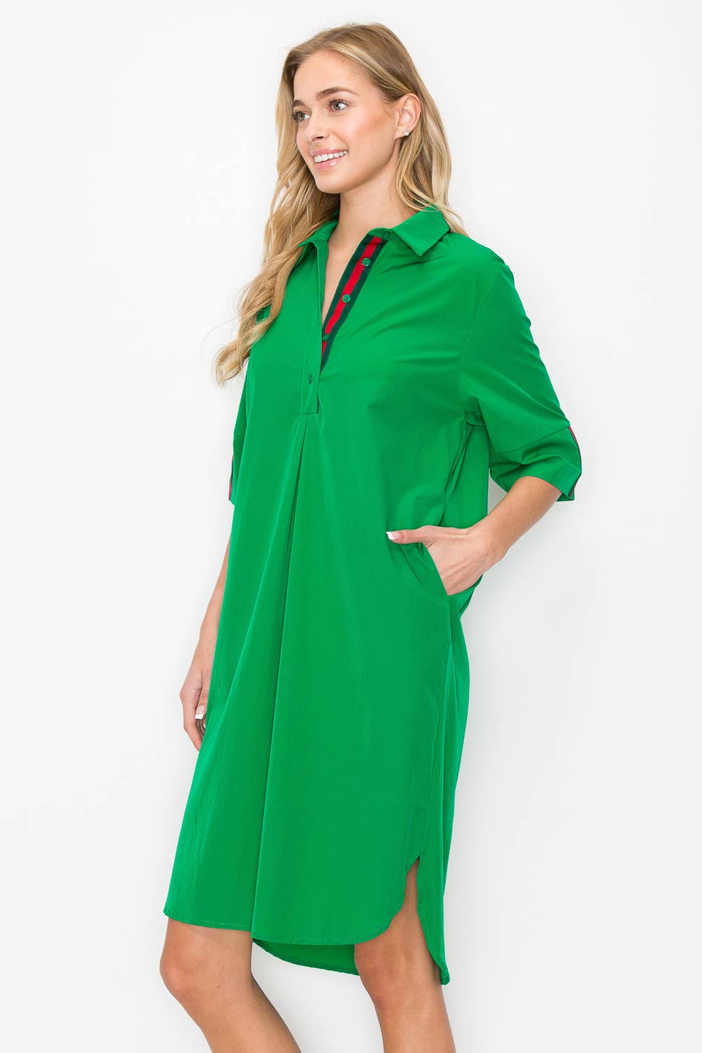 Joh Apparel - Wholesale Dress - Women's - Wendi Woven Tunic Dress41