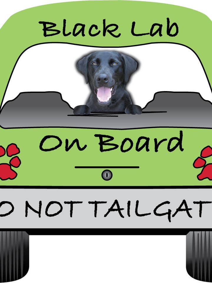 Labrador Black Niet Achterklep Gekleurde automagneet voor wholesale door Pet Gifts USA, LLC