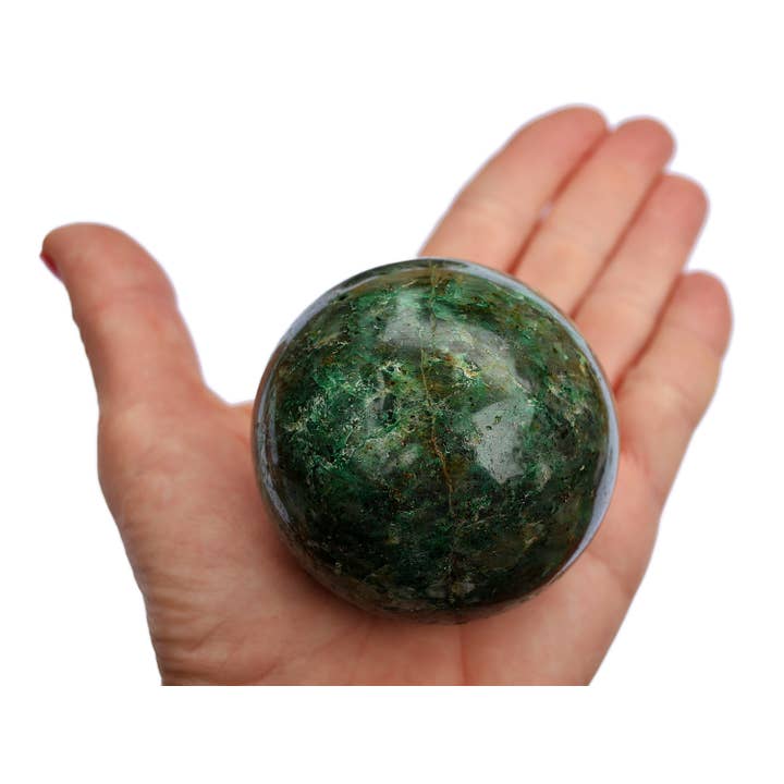 Chrysocolla Crystal Ball (5-6 Pcs) - (40mm - 65mm) 1 Kg Lot for wholesale by Kaia & Crystals